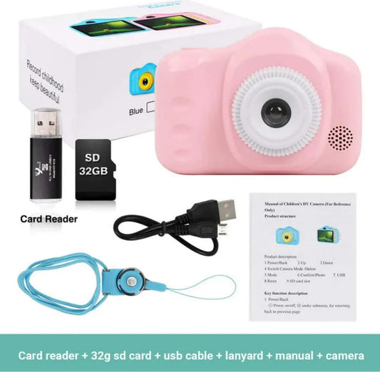 Mini Kids Camera Rechargeable – Fun Photography for Little Explorers